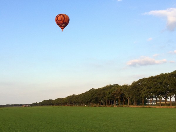 Ballonvaart op dinsdag 10 september 2019 vanuit Asten