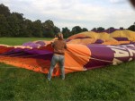 Ballon vaart Beesd - Majestueuze luchtballonvaart opgestegen op startlocatie Beesd