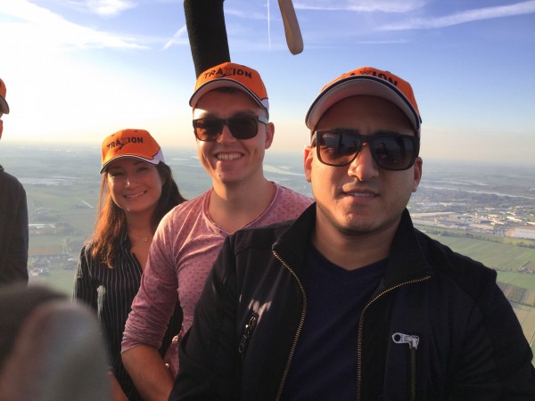 Ballonvaart op dinsdag 16 oktober 2018 vanuit Wateringen