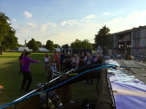 Ballonvaart op dinsdag 23 augustus 2022 vanuit Amersfoort