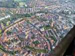 Sublieme luchtballon vaart in de omgeving Amersfoort op dinsdag 23 augustus 2022