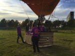 Prettige luchtballon vaart in de omgeving van Tilburg op dinsdag 26 september 2023