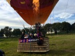 Plezierige ballon vaart regio Tilburg op dinsdag 26 september 2023