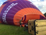 Te gekke ballon vaart opgestegen op opstijglocatie Beesd op dinsdag 28 juli 2026