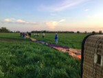 Te gekke luchtballon vaart opgestegen op opstijglocatie Beesd op dinsdag 29 april 2025