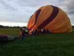 Magische ballon vlucht opgestegen op opstijglocatie Zwolle op dinsdag  3 september 2019