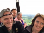 Ultieme luchtballonvaart in de omgeving Zwolle op dinsdag  3 september 2019