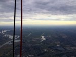 Meesterlijke luchtballon vaart in de regio 's-hertogenbosch op dinsdag  6 september 2022