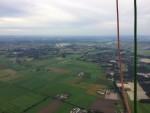 Ongeëvenaarde luchtballon vaart over de regio Beesd op donderdag 13 september 2018
