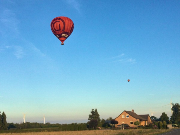 Ballonvaart op donderdag 17 juli 2025 vanuit Etten-Leur