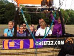Relaxte ballonvlucht startlocatie Tilburg op donderdag 18 augustus 2022
