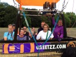 Uitstekende luchtballonvaart in de omgeving van Tilburg op donderdag 18 augustus 2022