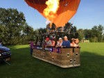 Grandioze ballon vlucht gestart op opstijglocatie Rijsbergen op donderdag 22 augustus 2019