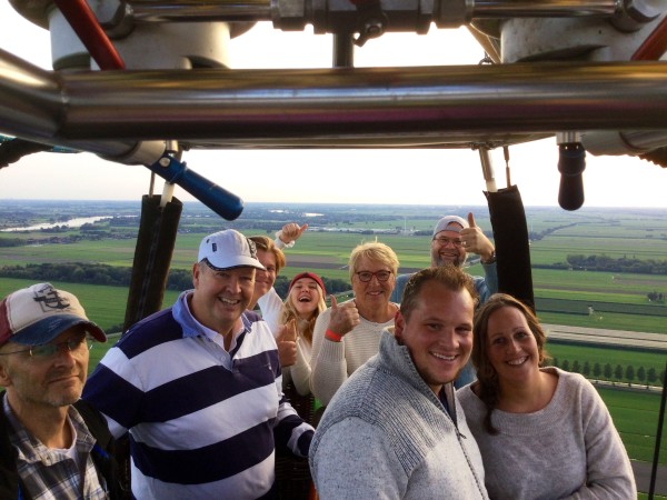 Ballonvaart op donderdag 22 september 2022 vanuit Meerkerk
