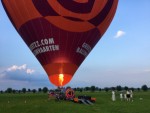 Ultieme luchtballon vaart boven de regio Houten op donderdag 30 juli 2026