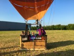 Relaxte luchtballon vaart in de omgeving Maastricht op donderdag 30 juli 2026