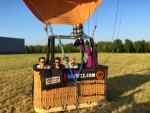 Verrassende ballon vaart vanaf opstijglocatie Maastricht op donderdag 30 juli 2026