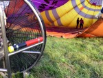 Fabuleuze luchtballonvaart in de buurt van Meerkerk op donderdag  4 augustus 2022