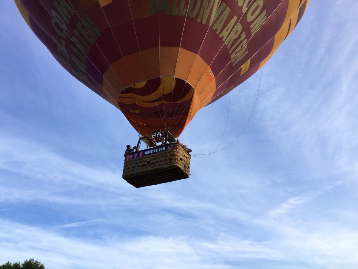 Ballon vlucht Asten - Professionele ballonvaart boven Asten