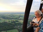 Fantastische luchtballon vaart omgeving Veenendaal donderdag  7 juni 2018