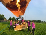 Uitmuntende ballon vaart vanaf opstijglocatie Nederweert op donderdag  9 mei 2024