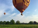 Unieke ballonvlucht opgestegen op startveld Nederweert op donderdag  9 mei 2024