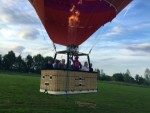 Comfortabele ballonvlucht opgestegen op opstijglocatie Sprang-capelle op maandag  1 juni 2026