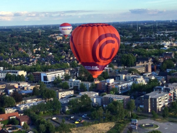 Ballonvaart op maandag 11 juli 2022 vanuit Doetinchem