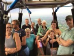 Ongeëvenaarde luchtballon vaart vanaf startveld Amersfoort op maandag 11 september 2023