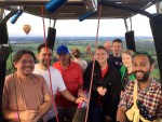 Prettige luchtballonvaart in de omgeving Beesd op maandag 12 september 2022