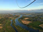 Magnifieke luchtballon vaart opgestegen op startlocatie Arnhem op maandag 15 juli 2019