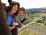 Super ballon vlucht in de omgeving van Beesd op maandag 16 september 2019