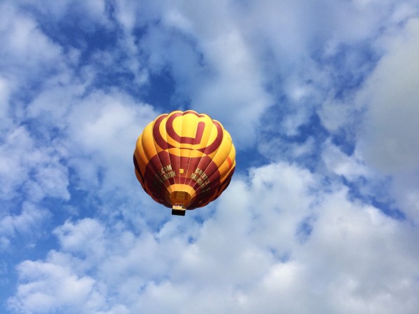 Ballonvaart op maandag 23 september 2019 vanuit Oosterhout