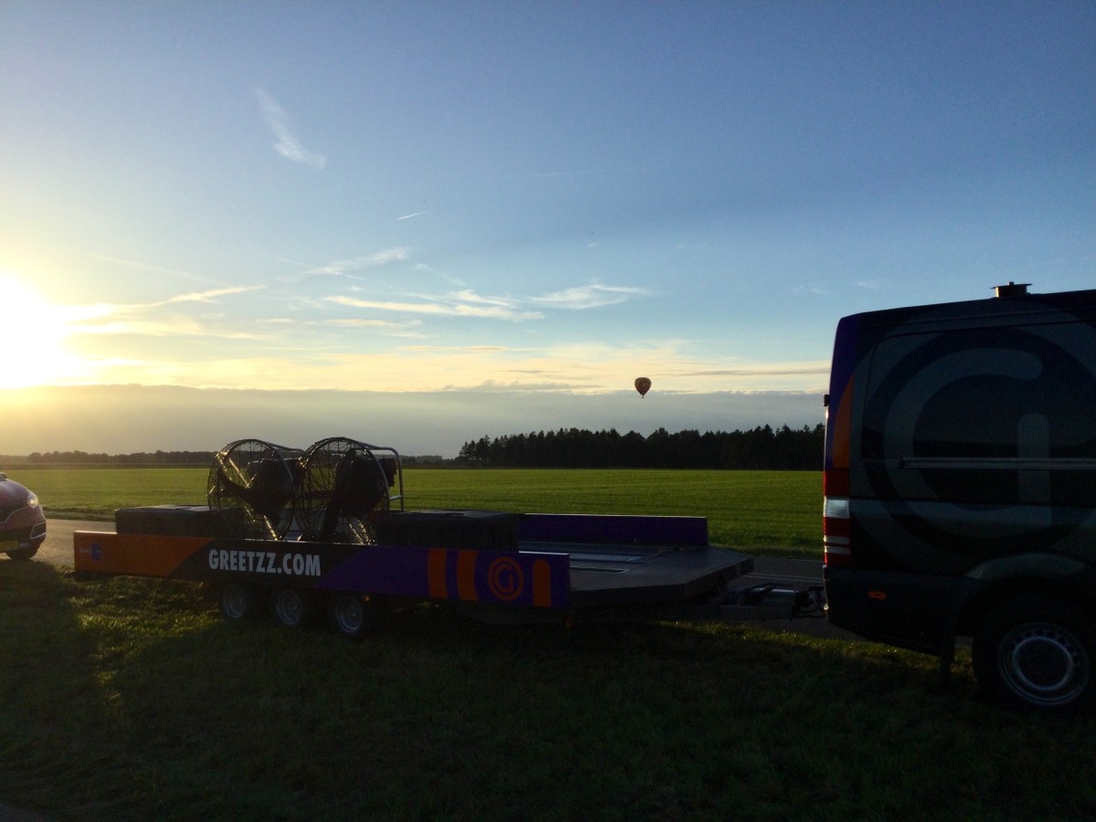 Ballon vlucht Bruntinge, Netherlands - Magnifieke heteluchtballonvaart in de buurt van Hoogeveen
