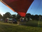 Ballonvaart Helvoirt, Netherlands - Perfecte luchtballonvaart opgestegen op opstijglocatie Helvoirt