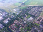 Formidabele ballon vlucht opgestegen op opstijglocatie Joure op maandag 27 juni 2022