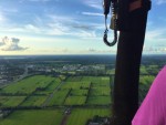 Voortreffelijke luchtballonvaart boven de regio Drachten op maandag 28 augustus 2023