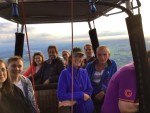 Prachtige luchtballon vaart boven de regio Veenendaal op maandag 28 augustus 2023