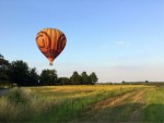 Sublieme luchtballon vaart startlocatie Rijsbergen op maandag 29 juli 2019
