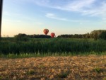 Uitstekende luchtballonvaart in de regio Beesd maandag  6 augustus 2018