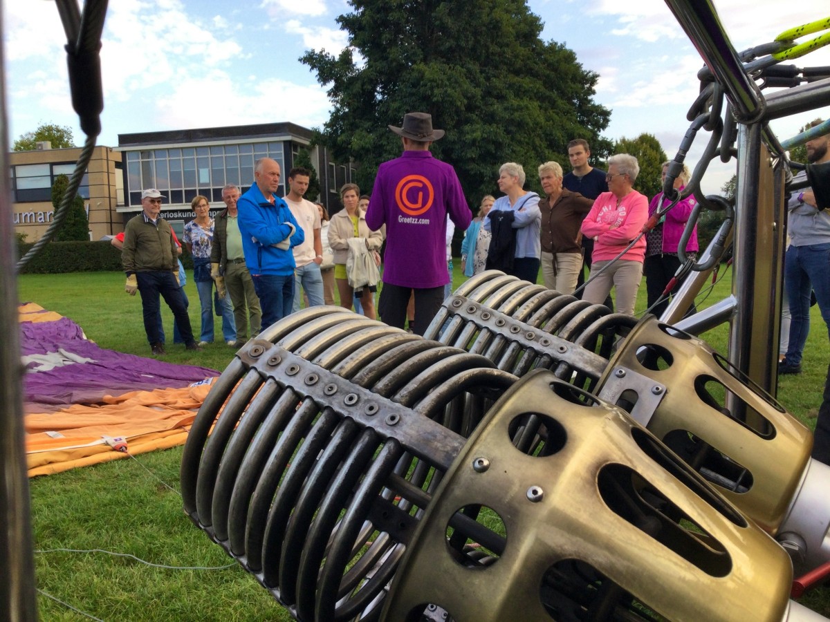 Luchtballonvaart Almelo, Netherlands - Unieke ballon vaart opgestegen op opstijglocatie Almelo