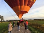 Ballon vaart Volkel - Voortreffelijke luchtballon vaart opgestegen op startlocatie Uden