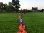Professionele ballon vaart boven de regio Veghel op vrijdag  1 juli 2022
