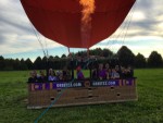 Spectaculaire ballon vaart startlocatie Heerlen op vrijdag 15 september 2023