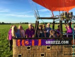 Mooie ballon vaart opgestegen op startlocatie Kapel-avezaath op vrijdag 19 september 2025