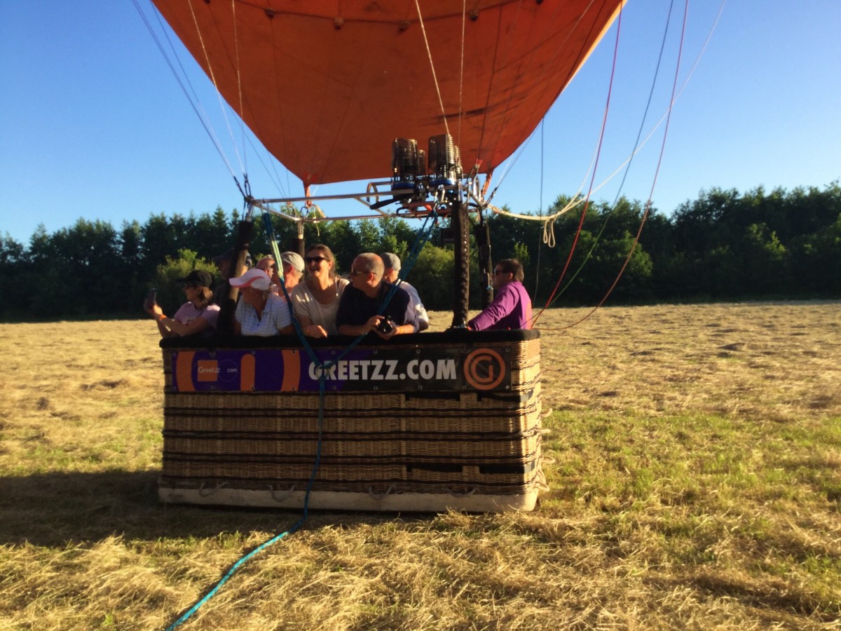 Heteluchtballonvaart Beesd - Fenomenale ballon vaart omgeving Beesd