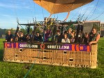 Comfortabele luchtballonvaart over de regio Drachten op vrijdag 31 juli 2026