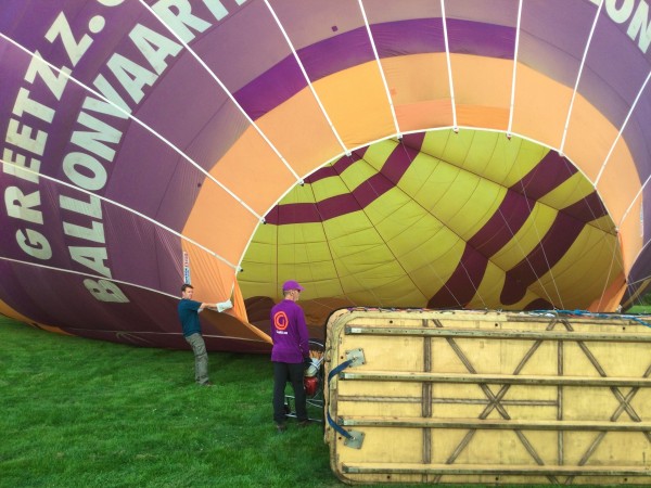 Ballonvaart op vrijdag  8 augustus 2025 vanuit Duiven