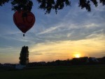 Overweldigende luchtballonvaart opgestegen op startveld Tilburg op vrijdag  8 september 2023