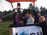 Overweldigende ballon vlucht boven de regio Beesd op woensdag 12 juni 2019